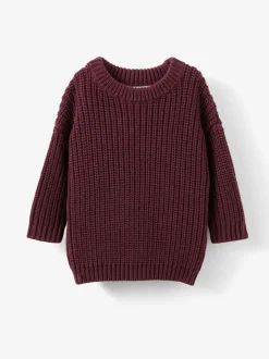 Marron - Pulls Cotton On Connor à Col rond