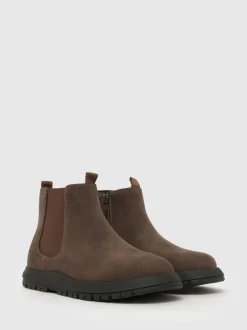 Marron - Schuh Bottes Conrad Chealsea
