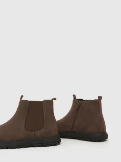 Marron - Schuh Bottes Conrad Chealsea
