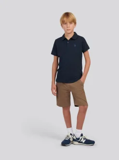 Marron - Short chino classique US Polo Assn
