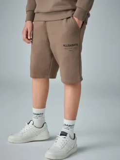 Marron - SmallSaints Short Underground Sweat 100% coton