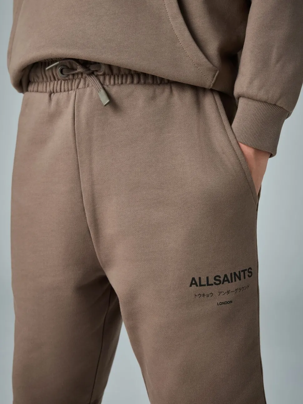 Marron - SmallSaints Short Underground Sweat 100% coton