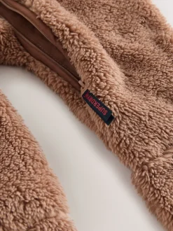 Marron - Superdry Teddy Combinaison en polaire