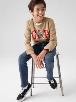 Marron - Sweat Gap logo (4-13 ans)