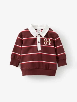 Marron - T-shirt polo Cotton On Gabe Rugby
