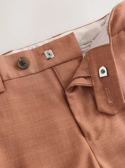 Marron café - Pantalons de costume (3-16ans)