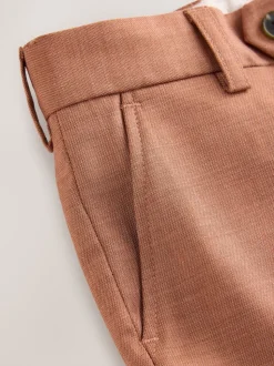 Marron café - Pantalons de costume (3-16ans)