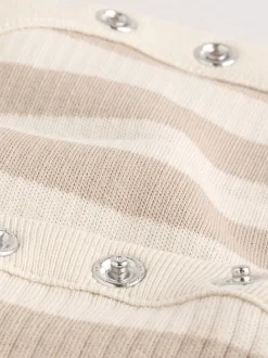 Marron chocolat - Bébé Manches courtes Bodysuits 5 Pack