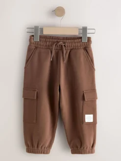 Marron chocolat - Survêtement utilitaire en jersey doux au toucher (3mois à7ans)