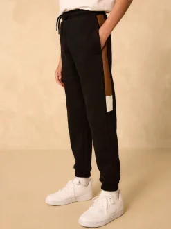 Marron fauve - Ensemble ras du cou color block (3-16ans)