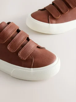 Marron fauve - Fermeture par contact Chic et décontracté Trainers
