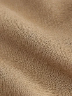 Marron fauve - Pantalon en lin Blend à enfiler (3mois-7ans)