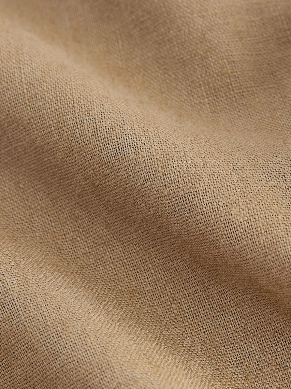 Marron fauve - Pantalon en lin Blend à enfiler (3mois-7ans)