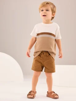 Marron fauve - Short Chino (3mths-7yrs)