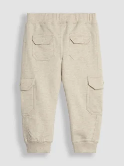 Marron fauve et chiné naturel - LotJojo Maman Bébé Cargos % Cotton Survêtement 100 2