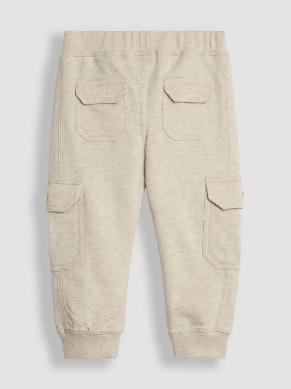 Marron fauve et chiné naturel - LotJojo Maman Bébé Cargos % Cotton Survêtement 100 2