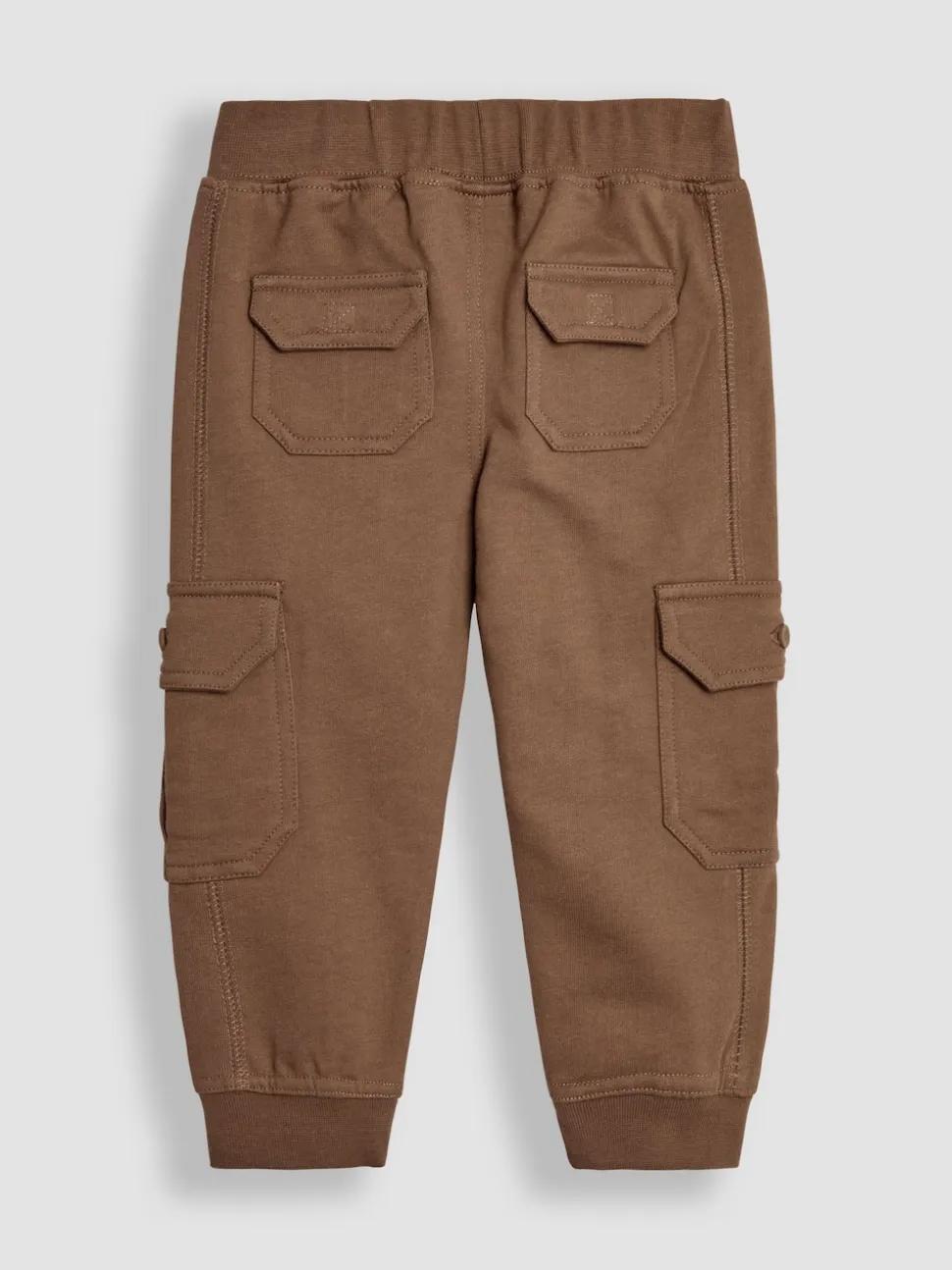 Marron fauve et chiné naturel - LotJojo Maman Bébé Cargos % Cotton Survêtement 100 2