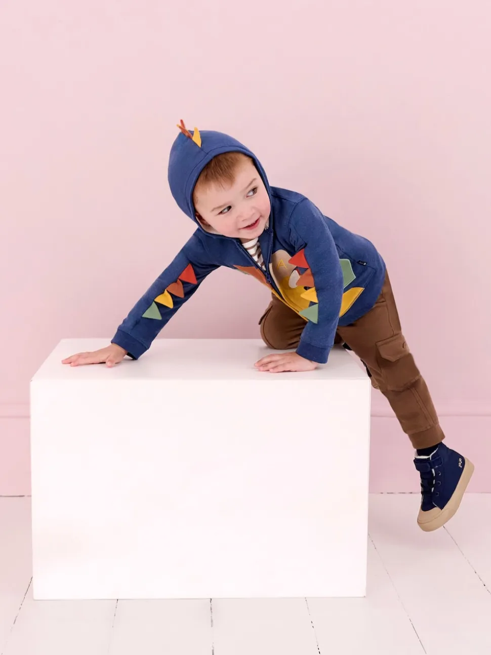 Marron fauve et chiné naturel - LotJojo Maman Bébé Cargos % Cotton Survêtement 100 2