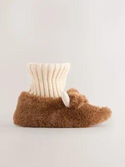 Marron Hamish - Bottes chaussons The Highland Cow