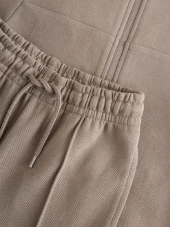 Marron mink - Ensemble veste bomber en jersey élégant et jogging (3-16ans)