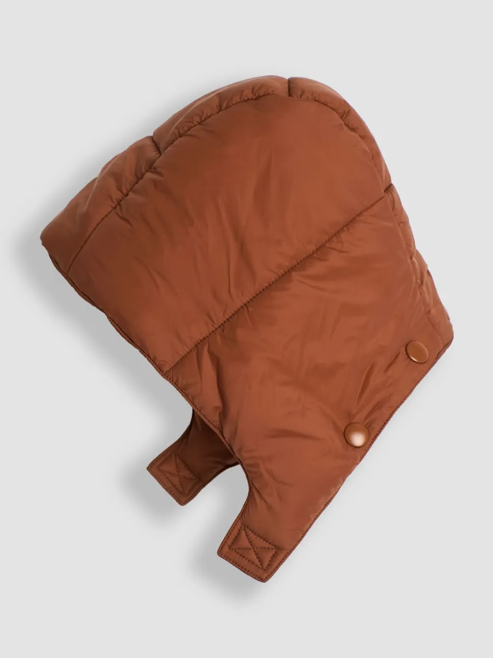 Marron Multicolore - Doudoune JoJo Maman Bébé à capuche doublée Borg