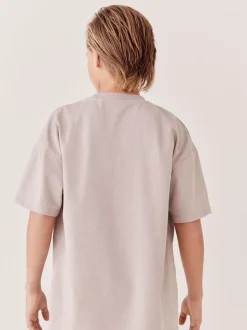 Marron naturel - T-shirt Manches courtes (3-16ans)