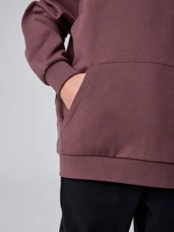 Marron noisette - SmallSaints Oversized Underground Pullover Sweat-shirt à capuche