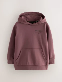Marron noisette - SmallSaints Oversized Underground Pullover Sweat-shirt à capuche