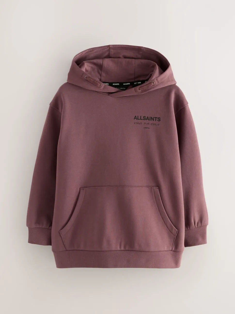 Marron noisette - SmallSaints Oversized Underground Pullover Sweat-shirt à capuche