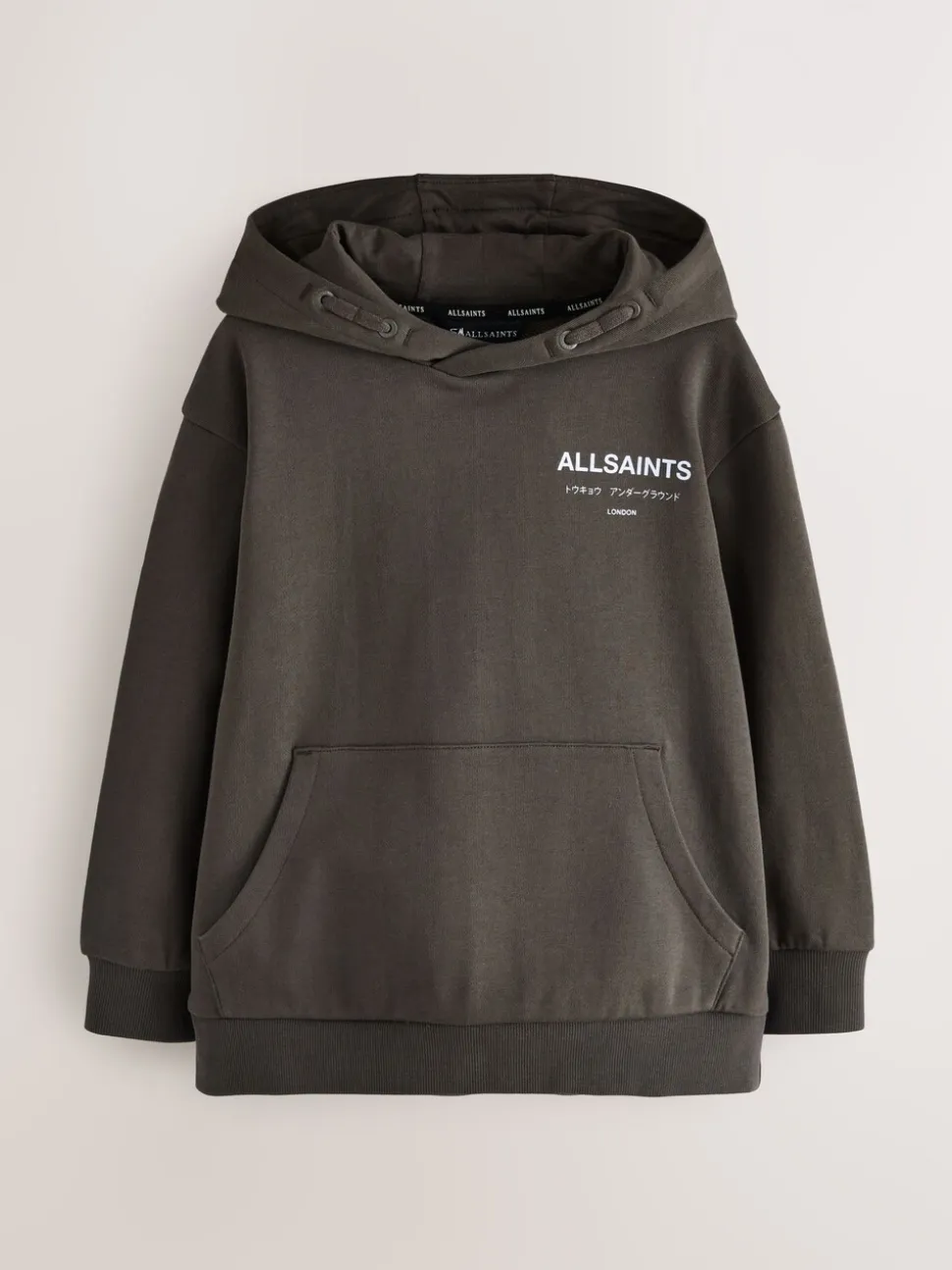 Marron/bleu - SmallSaints Oversized Underground Pullover Sweat-shirt à capuche