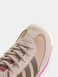 Marron/neutre - Baskets adidas Originals SL 72 RS à lacets élastiques