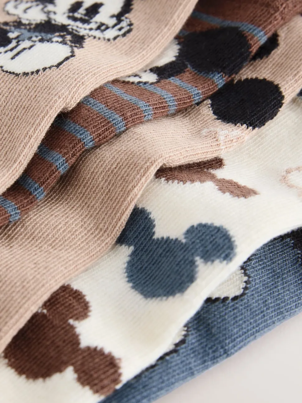 Mickey Mouse - Lot 5 paires de chaussettes Character riches en coton