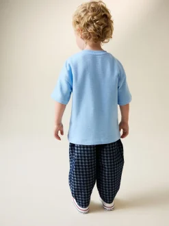 Mid Bleu Vichy - Jean Barrel (3mois à7ans)