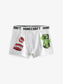 Minecraft - Lot de 5 boxers (3-16ans)