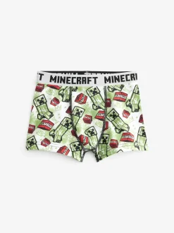 Minecraft - Lot de 5 boxers (3-16ans)