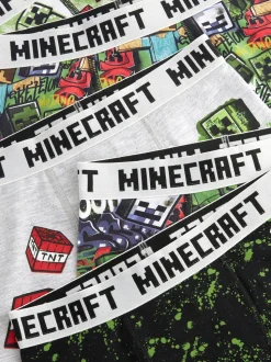Minecraft - Lot de 5 boxers (3-16ans)