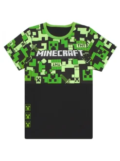 Minecraft vert - Pyjama Vanilla Underground long