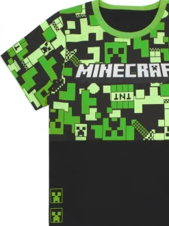 Minecraft vert - Pyjama Vanilla Underground long