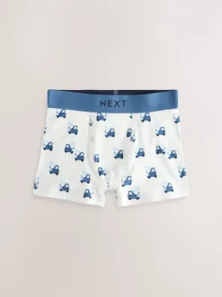 Mini véhicule bleu - Lot de 10 boxers (1.5-16ans)