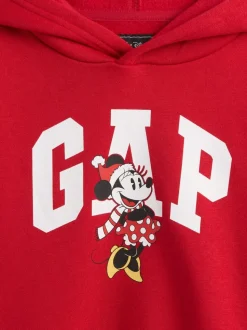 Minnie Mouse™ rouge - Sweat à capuche Gap Disney Noël (6mois-5ans)