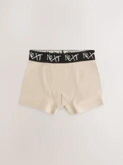 Minéral multicolore avec ceinture noire - Lot de 7 boxers (2-16ans)