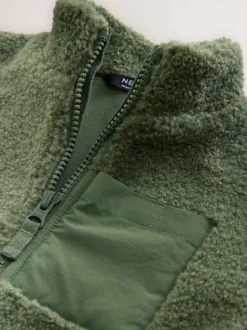 Minéraux - Polaire unie à Col cheminée zippée Polaire (3mois-7ans)