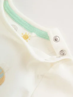 Mon premier blanc de Pâques - Ensemble t-shirt et legging bébé (0mois-2ans)