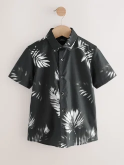 Mono imprimé fleuri - Chemise imprimée Manches courtes (3-16ans)