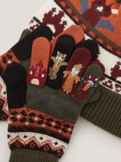 Monsoon Ensemble bonnet et gants Dragon