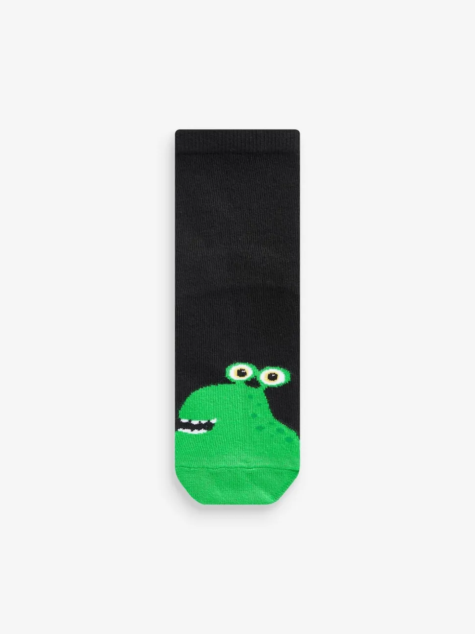 Monstres noir/lumineux - Paquet de chaussettes en coton riche 10