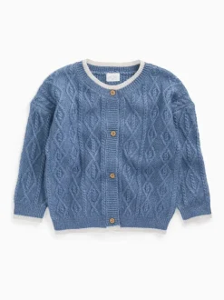 MORI Cardigan super doux en maille épaisse