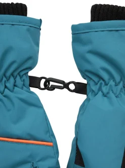 Mountain Warehouse Ensemble bonnet et Gants de neige Isotherm doublés de fourrure