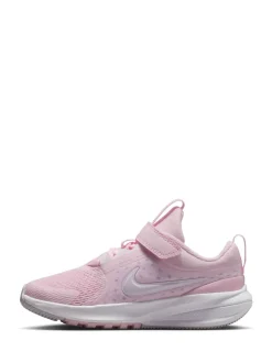 mousse Blanc/Rose - Nike Junior Star Tapis de couloir 5 Trainers