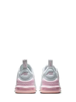 mousse Blanc/Rose - Nike Junior Air Max 270 Trainers